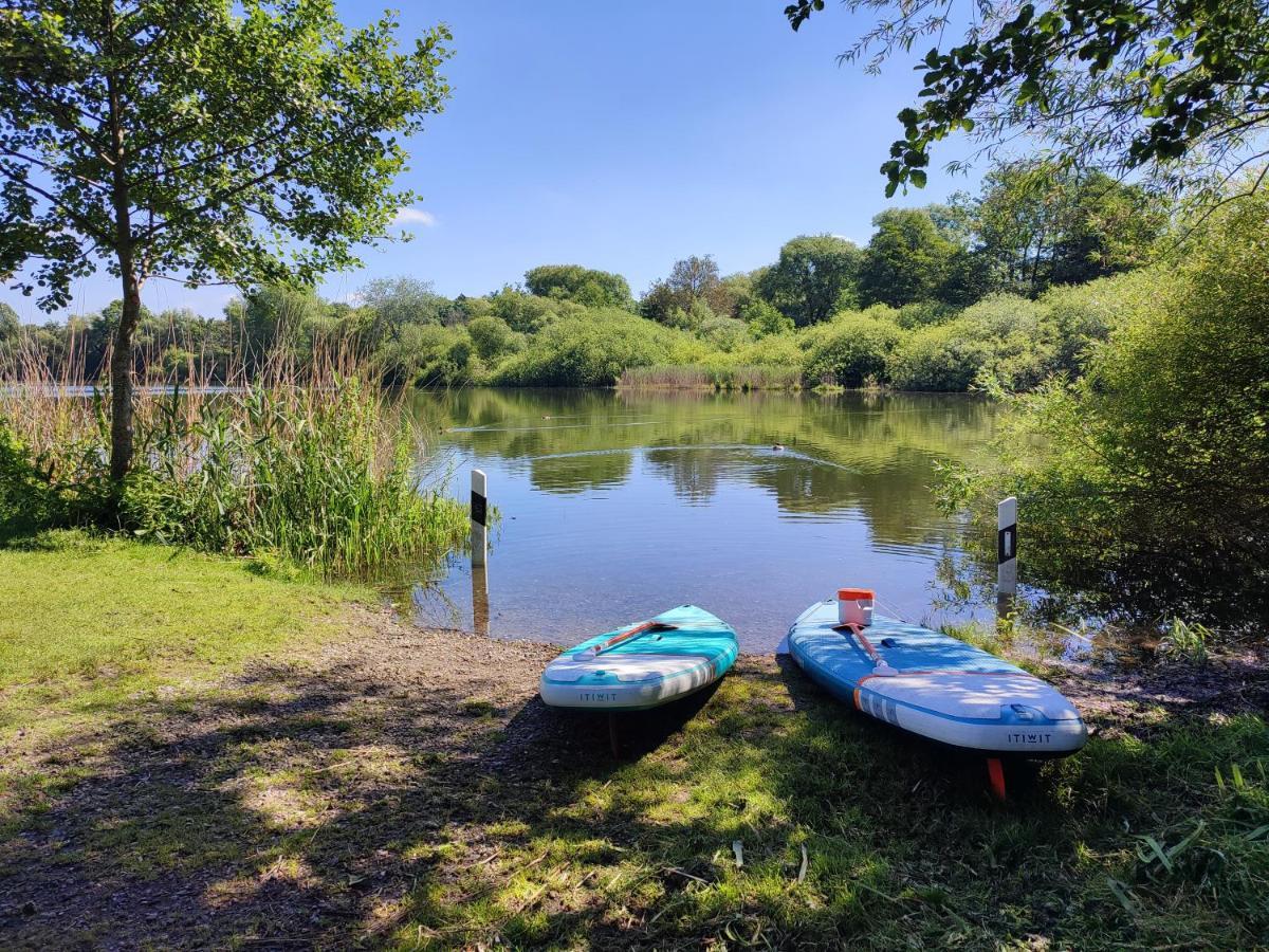 Naturnahe FeWo zwischen Meer&Seen bei Kiel Schwentinental Exterior foto