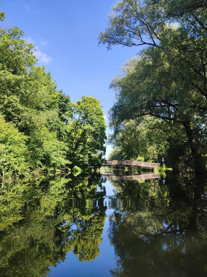 Naturnahe FeWo zwischen Meer&Seen bei Kiel Schwentinental Exterior foto